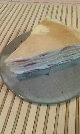 ホットケーキミックスで☆ミルクレープ
