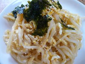 たまご焼きうどん♪5分でできる♪