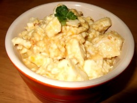 簡単！ふんわり卵～味噌風味～