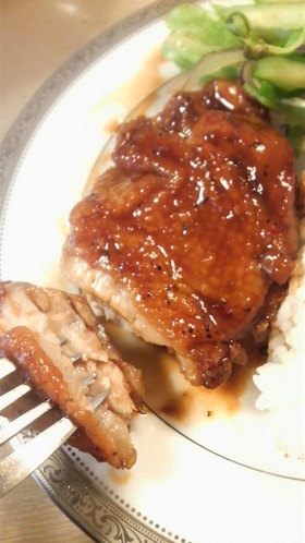 ♪エスニック照り焼きチキン♪
