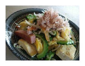 沖縄料理第８弾！　ゴーヤーチャンプルーきれいバージョン