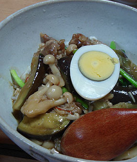 五香茄子会飯