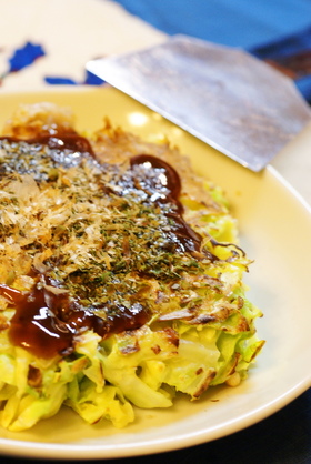 キャベツが甘い♪お好み焼き