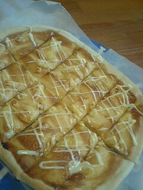 超簡単♪おつまみにもぴったり味噌ピザ☆
