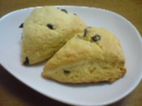 サックサク✿チョコチップスコーン