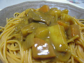 ☆カレーの翌日に食べよ！カレーパスタ☆
