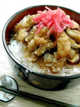 ✿ฺ豚肉入り♪おい（しい）なり丼✿ฺ