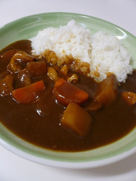 煮物の残りで和風カレー☆