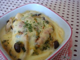 ✤✤豆腐ときのこのネギ味噌グラタン✤✤