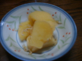 じゃがいもとジャコの煮物