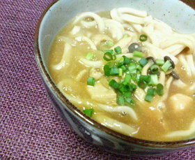 ✿麺つゆ無くても❀まろやか✿カレーうどん