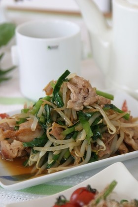 中華料理店なみのプロの豚ニラ炒め