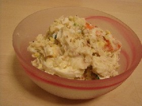 牛乳で！しっとりポテトサラダ