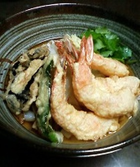 海老おろしきしめん☆名古屋の夏