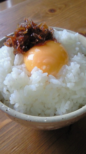ぴりり☆卵かけごはん
