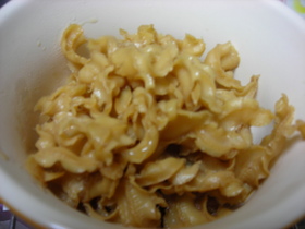帆立のヒモの煮付け