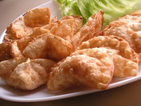 ポテトとミートソースのホクホク揚げ♪