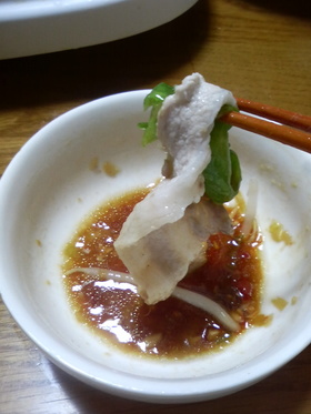 ホントにおいしい！豚しゃぶ