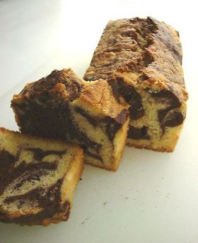 ぐるぐる混ぜて◇ココアマーブルケーキ◇
