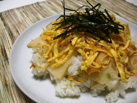 お弁当にも！たけのこずし