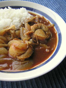 新たまねぎとほたてのスピードカレー