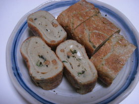 ♡簡単味付け☆お茶漬けの素で卵焼き♡