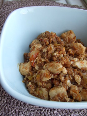 イギリスで作るお肉なしヘルシー麻婆豆腐☆