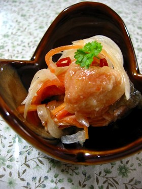 鮭の甘酢漬け