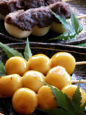もちもち♪豆腐入りみたらし団子