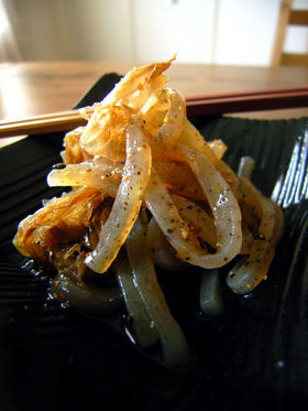 つきこんにゃくの土佐煮
