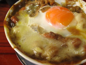 余ったカレーで★カレー丼