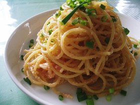 ★明太バター醤油ガーリックパスタ★