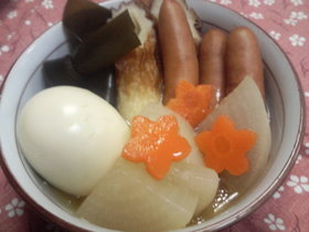 我が家の簡単だけど本格おでん
