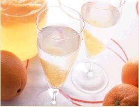 リンゴ酢のオレンジサワードリンク