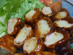 肉巻き巻きポテト