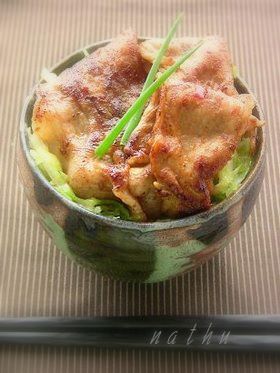 がっつり＆こってり♡にんにく味噌の豚丼