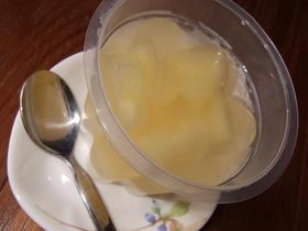簡単☆ひんやりパイン缶ゼリー