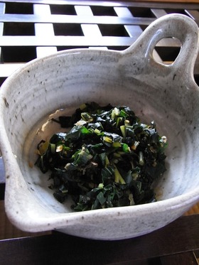 蕗の葉の佃煮