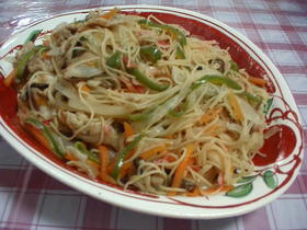 ビ－フンと野菜の炒め物☆