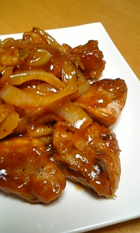 簡単☆とりもものケチャップ煮