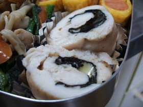 ささみののりチーズ巻