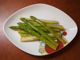 アスパラオリーブオイル焼き