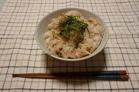 アジの開きde混ぜご飯