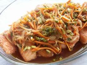 長漬け不要◆生鮭の中華風焼き南蛮