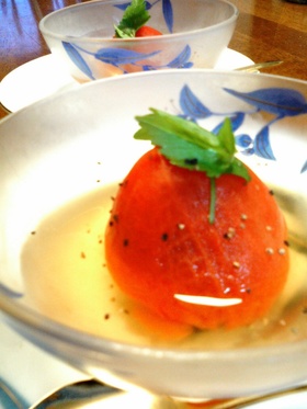 冷やしても美味しい♪トマトのおでん