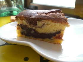 ココアマーブルケーキ