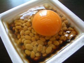 簡単☆納豆の食べ方♪卵納豆