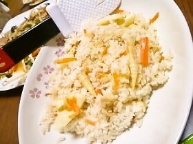 簡単すぎる!!!!!　たけのこご飯