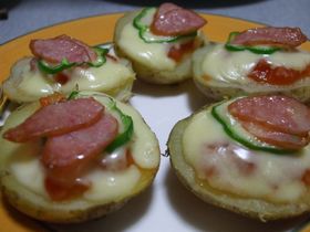 ひとくちポテトピザ