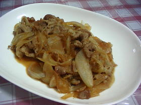 豚肉と玉ねぎの炒め物☆
